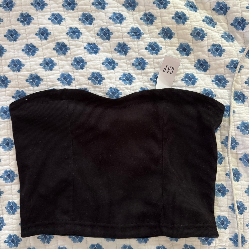 NWT GAP Elegant Sweetheart Black Tube Top